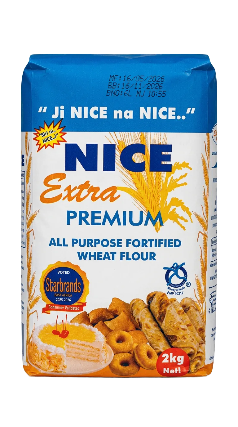 Nice Extra Ngano pack — premium Kenyan flour and rice from Nice Extra Premium